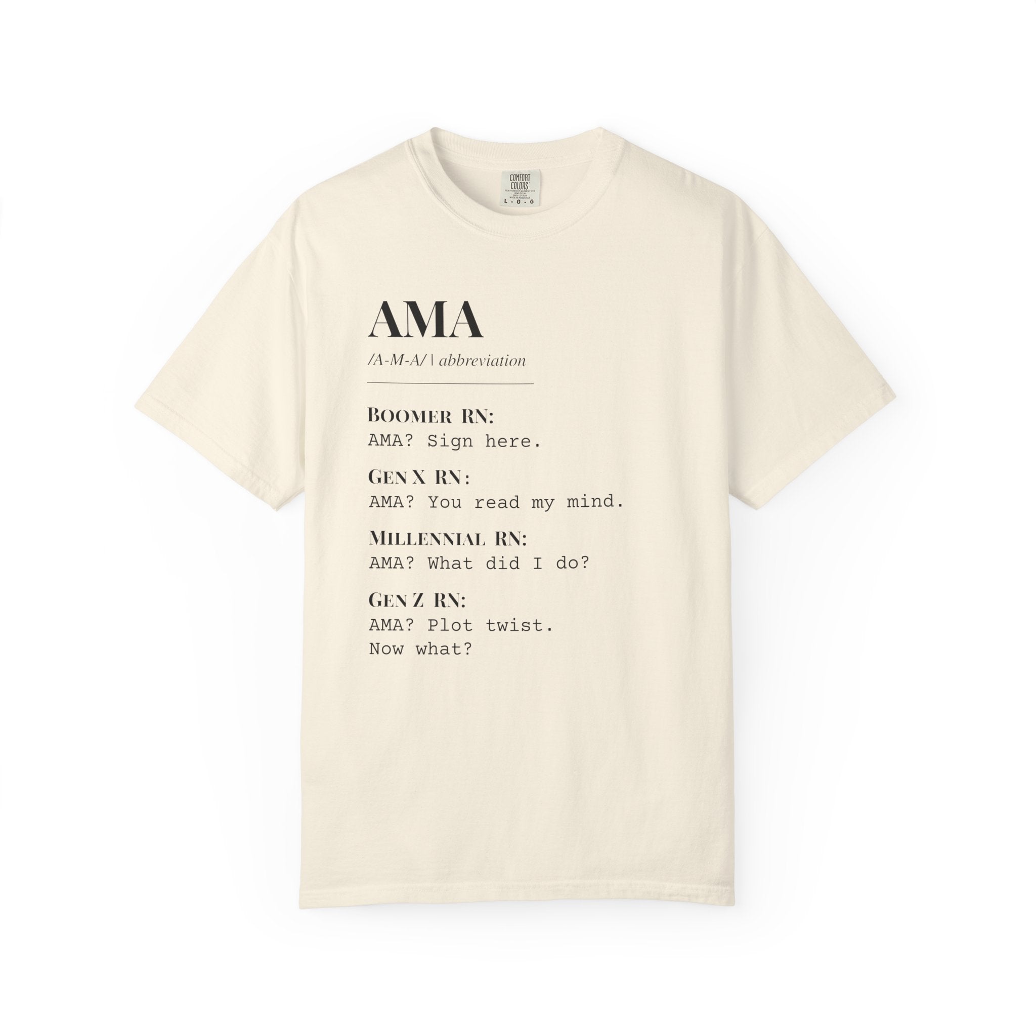 "AMA" Generational Definition T-Shirt