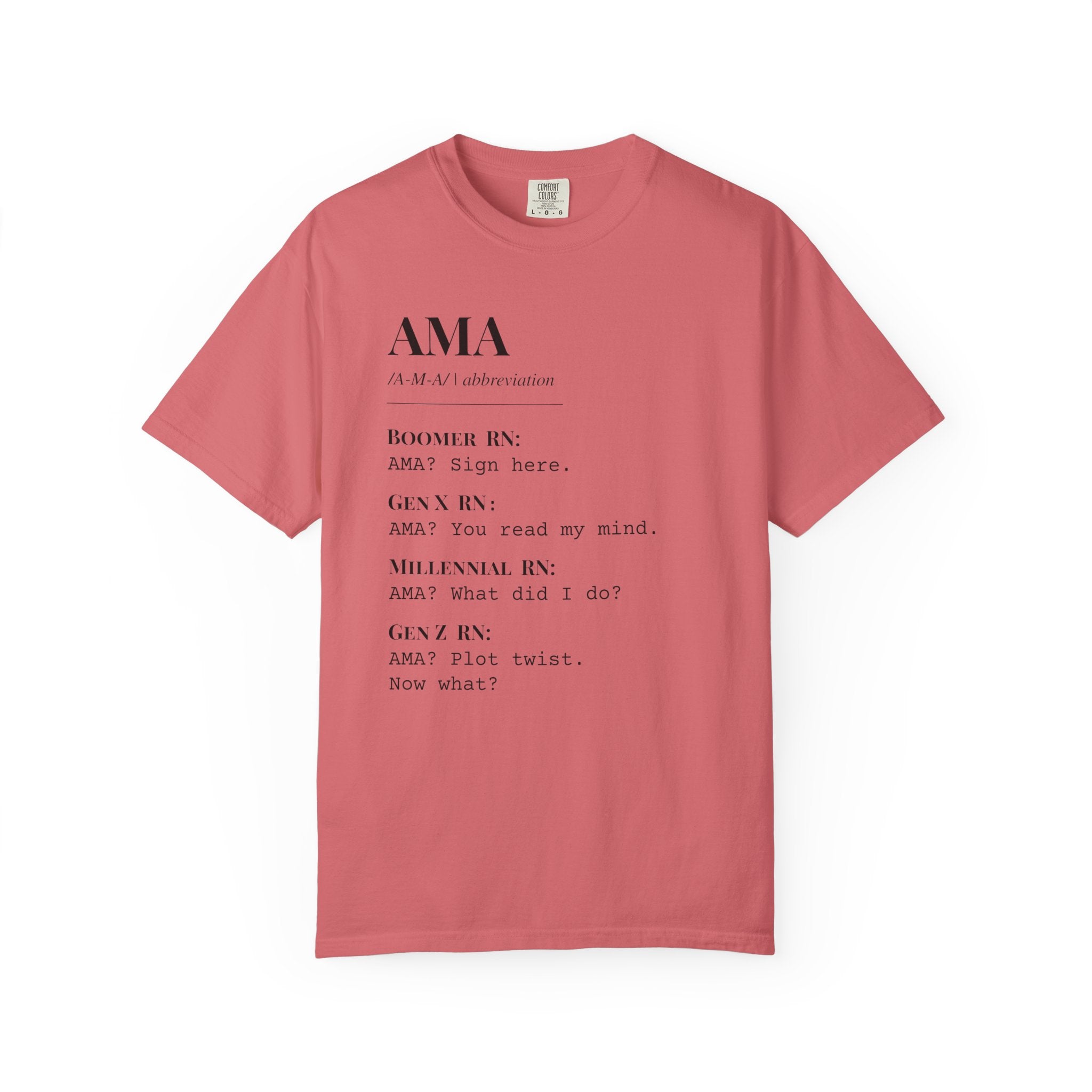 "AMA" Generational Definition T-Shirt