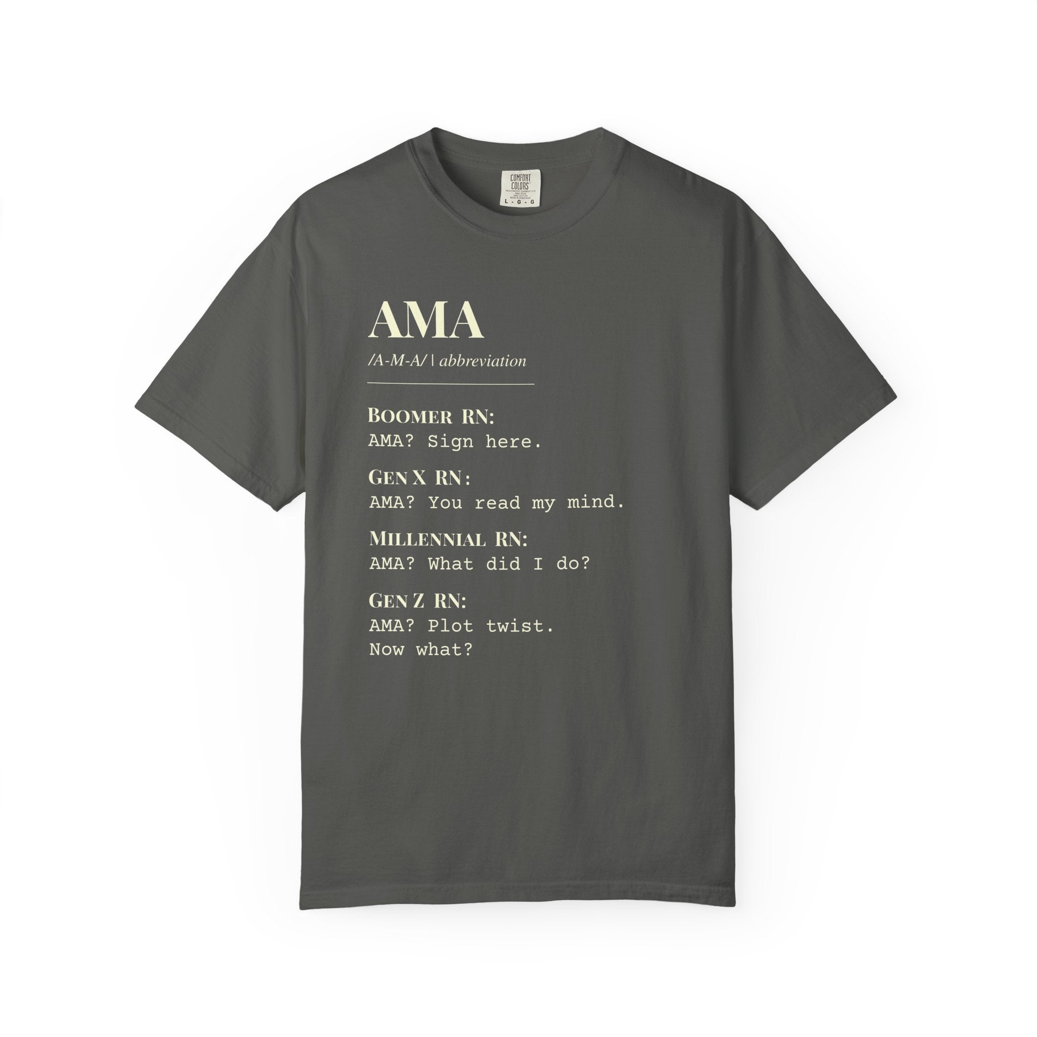 "AMA" Generational Definition T-Shirt