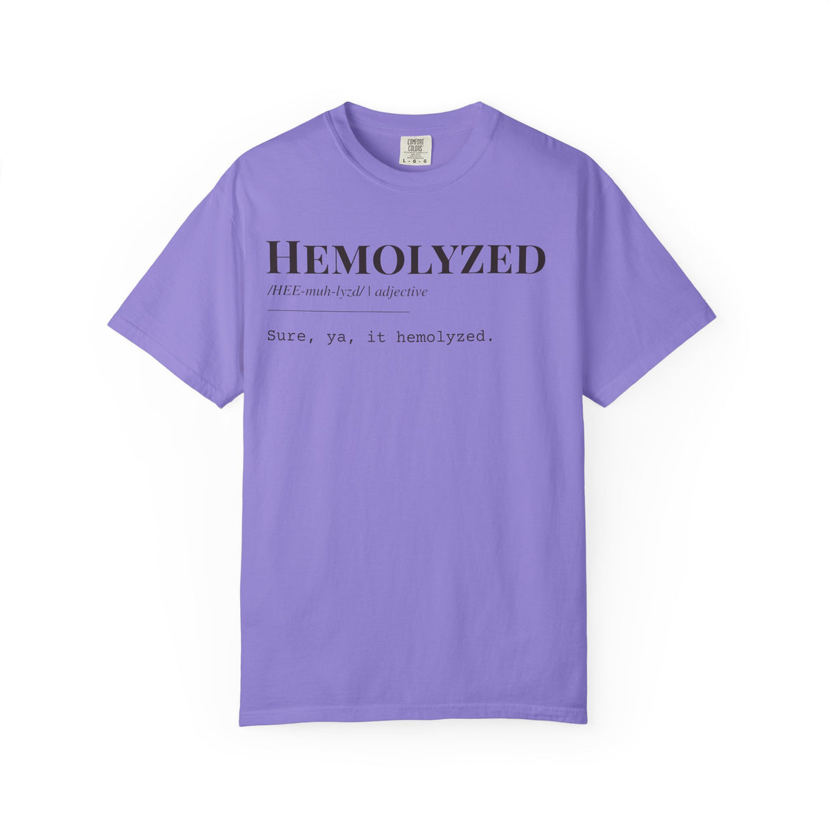 "Hemolyzed" Definition T-Shirt