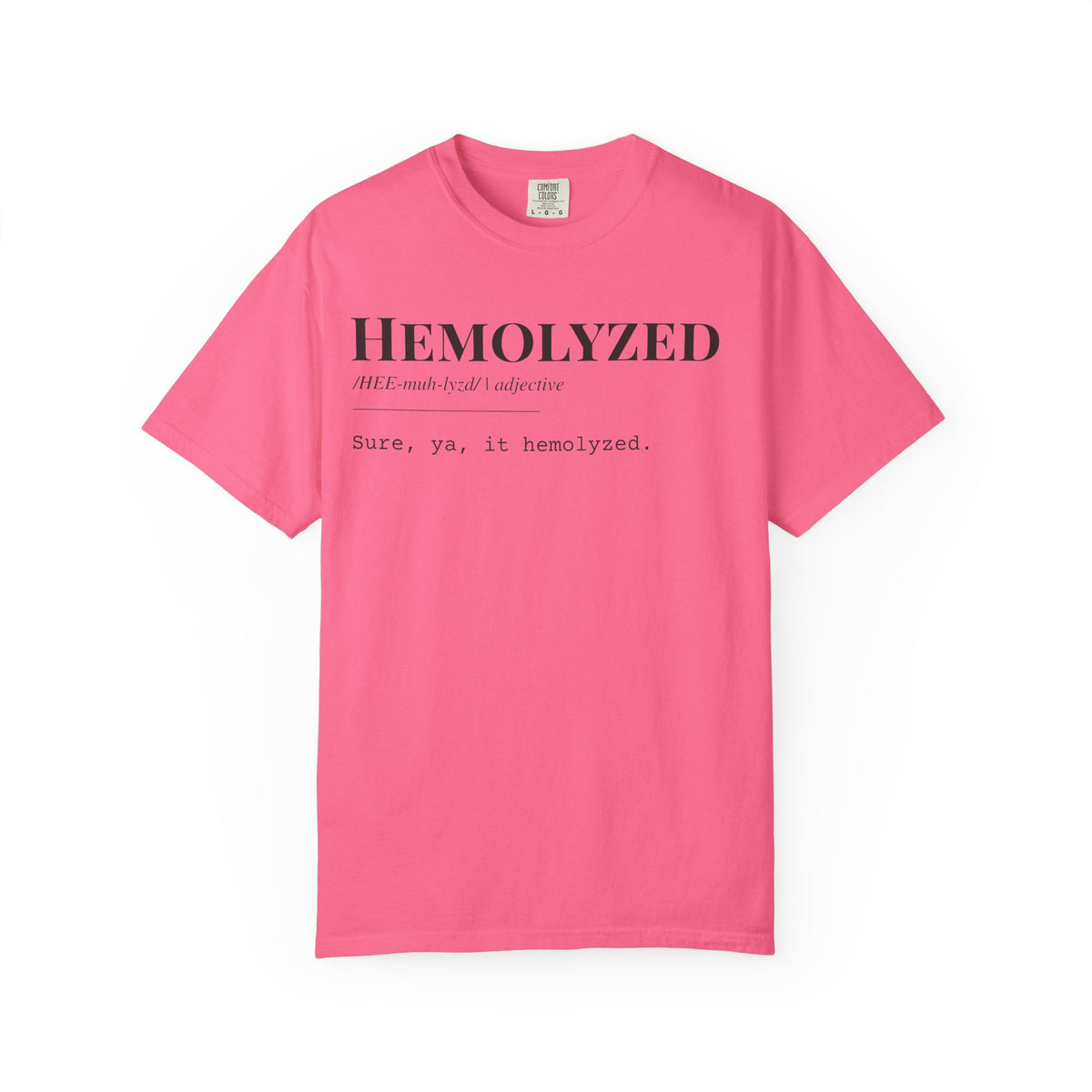 "Hemolyzed" Definition T-Shirt