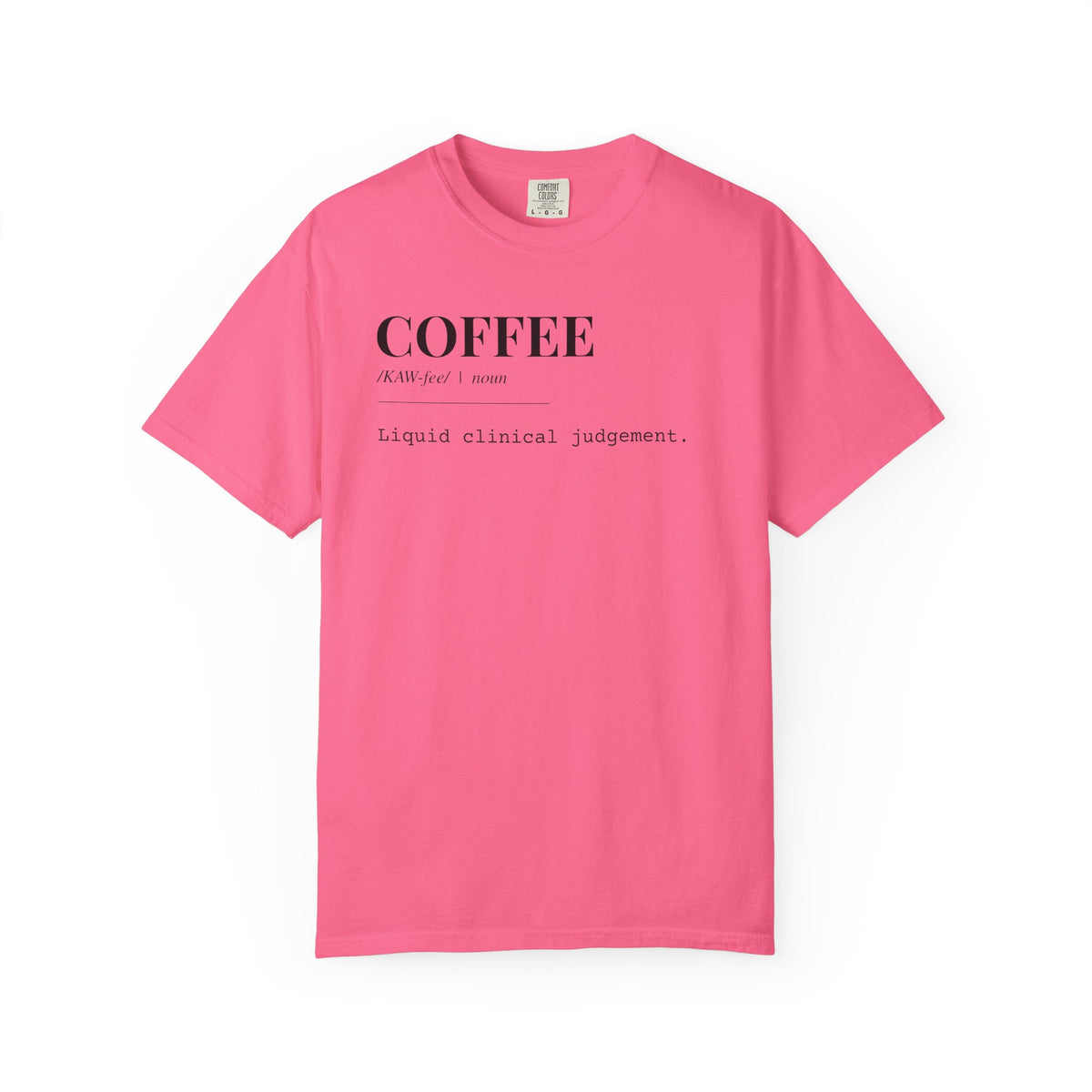 "Coffee" Definition T-Shirt