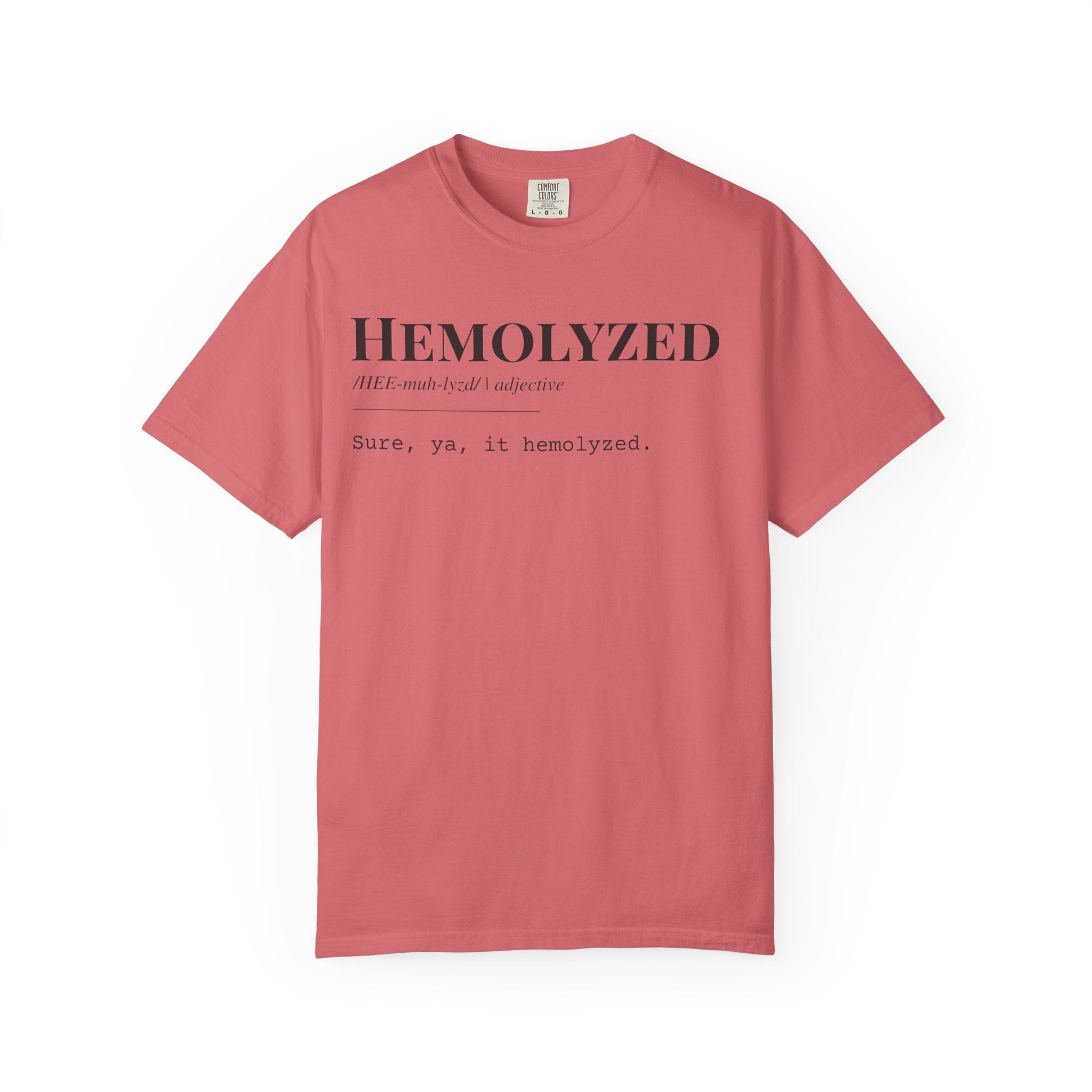 "Hemolyzed" Definition T-Shirt
