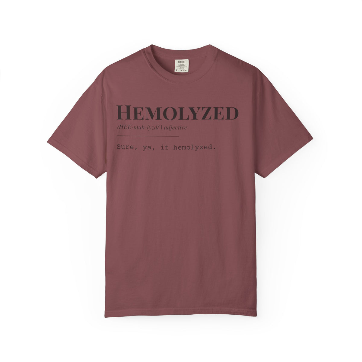 "Hemolyzed" Definition T-Shirt